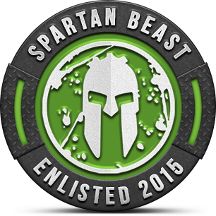Spartan Beast Enlisted Badge