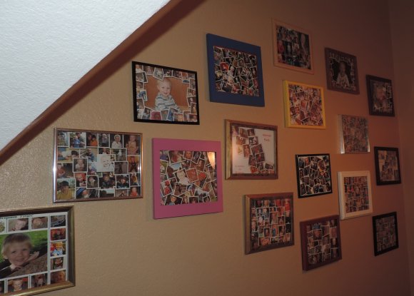 14 collage wall