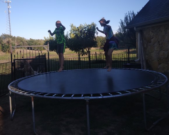 10 trampoline