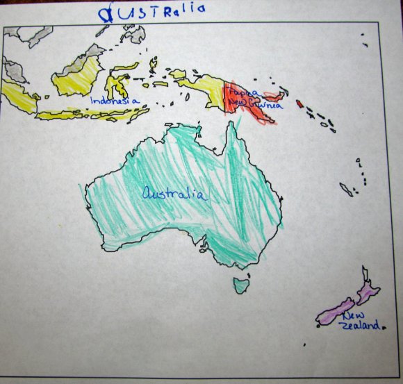 01 australia map