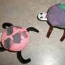 ladybug and turtle