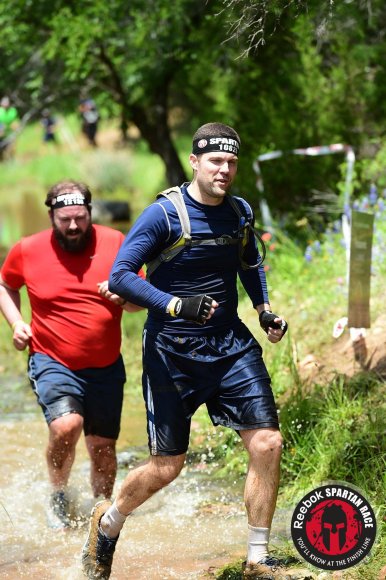 Nate and Hunter in water crossing3