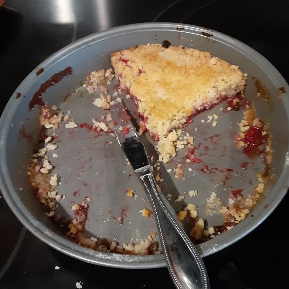 40 plum crumble