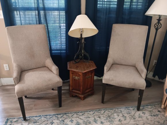 57 matching chairs