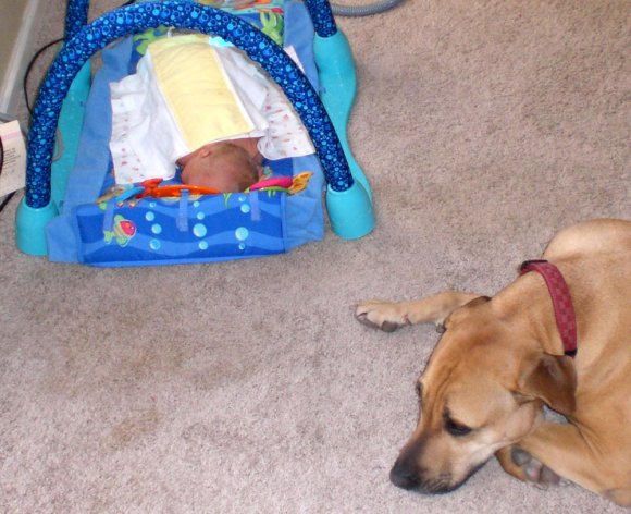 04 hannah tummy time and hercules