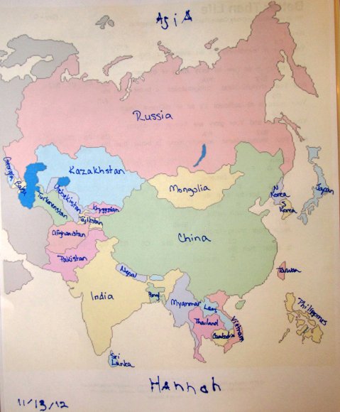 15 asia map