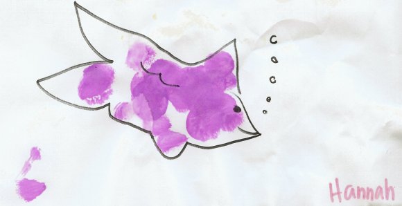 purple fish