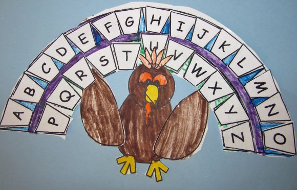 30 Hannah's Alphabet Turkey