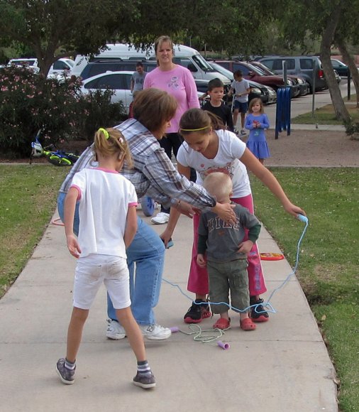 16 benjamin obstacle course