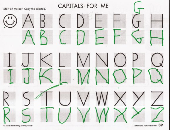 18 capital letter test