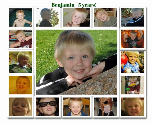 07 benjamin 5 yr collage