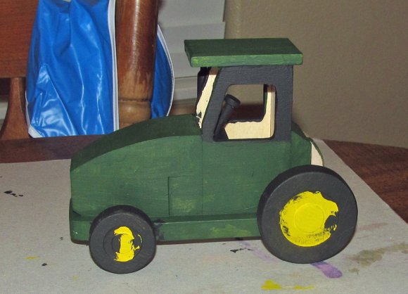 17 tractor in progress