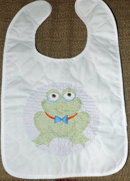 01 31 frog bib