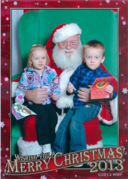 Lydia and James with Santa_2