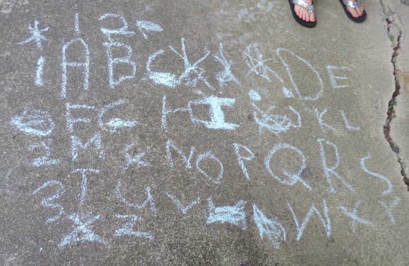 chalk abcs