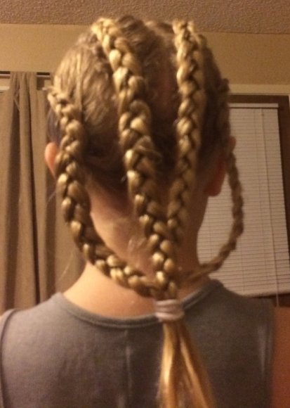 95 hannah braids