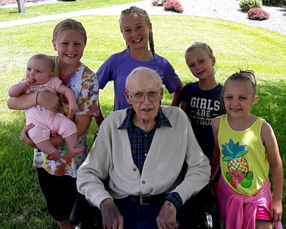 14 great grands girls