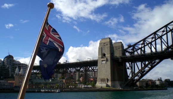 20 Sydney Harbor Bridge flag