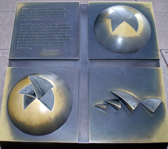 20 Sydney Opera House plaque