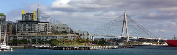 20 Sydney suspension bridge