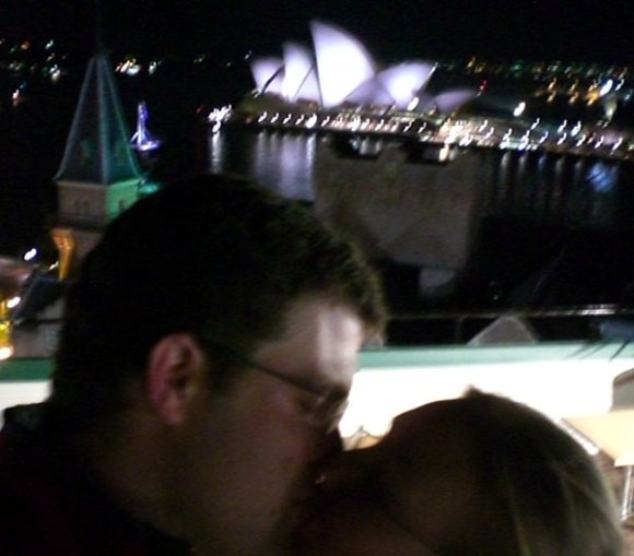 21 Sydney night kiss