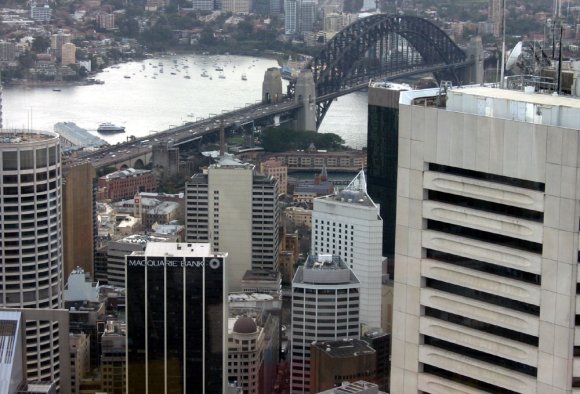 21 sydney tower view harbor bridge2