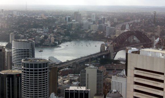 21 sydney tower view harbor bridge3