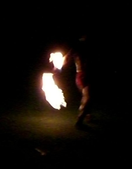 37 fire dancers