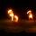 40 fire dancers