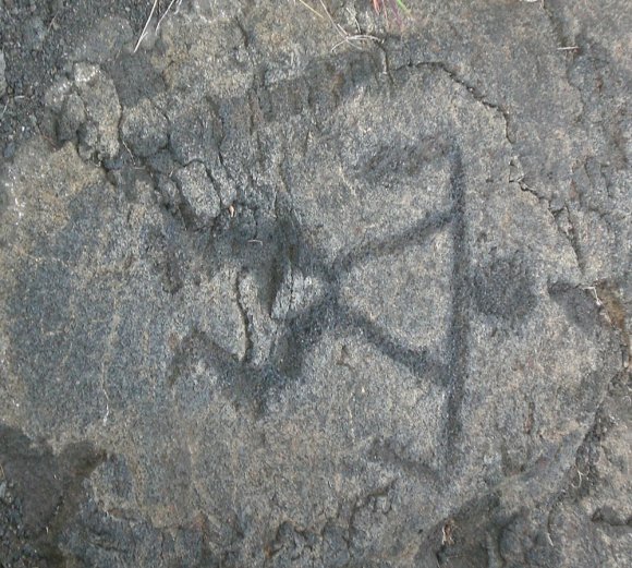 22 petroglyph man